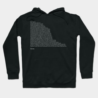 Socrates Quotes Hoodie